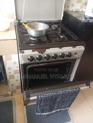 Three Gas Burner,one Electric and Oven