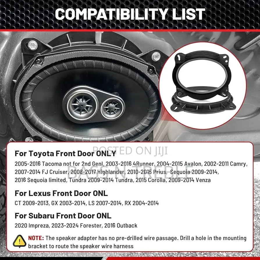 Speaker Spacers