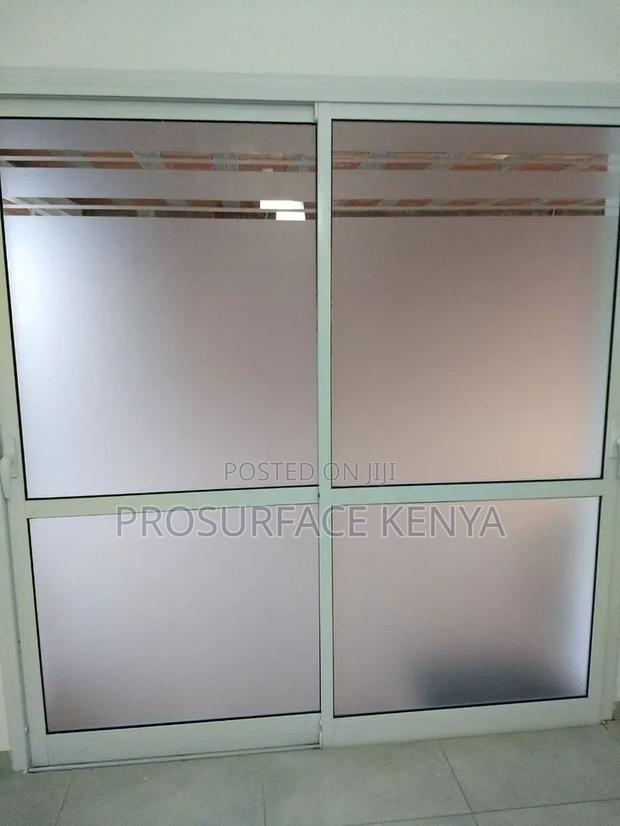 Frosted Film for Glass Doors Partitions