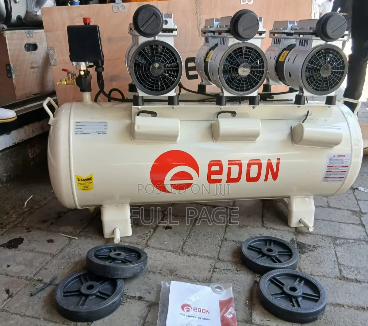 Edon 100L Silent Compressor
