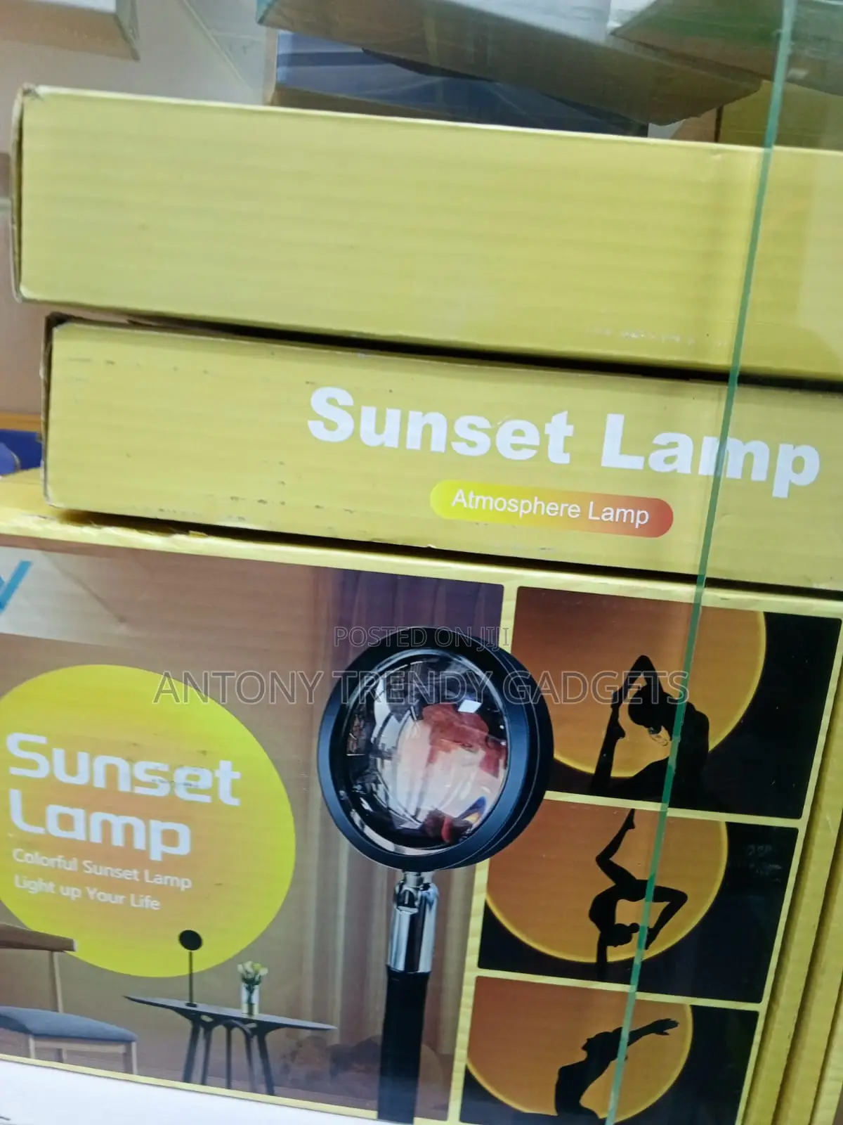 LED Sunset Projection Lamp With Remote USB Power