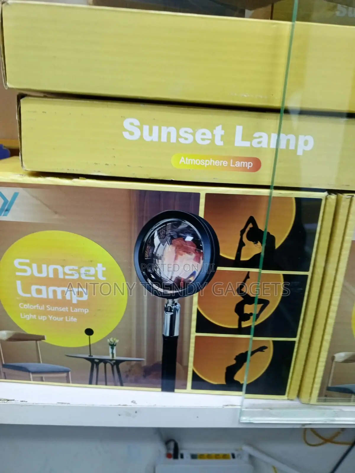LED Sunset Projection Lamp With Remote USB Power