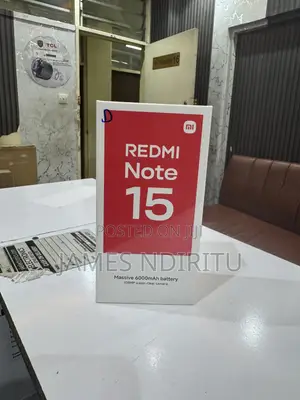 New Xiaomi Redmi 15 256 GB Black