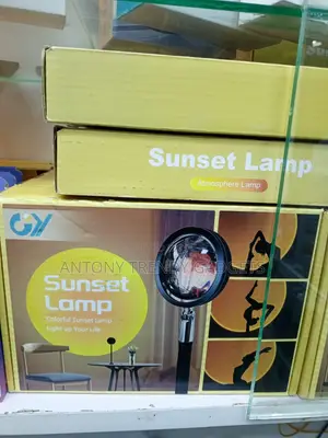 360° Rotating Sunset Projection Light With Remote Control