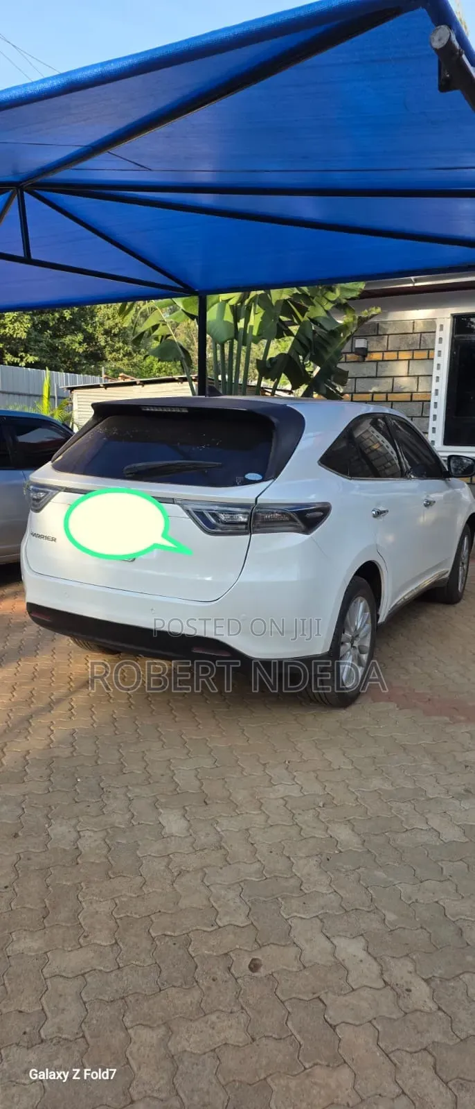 Toyota Harrier 2014 White