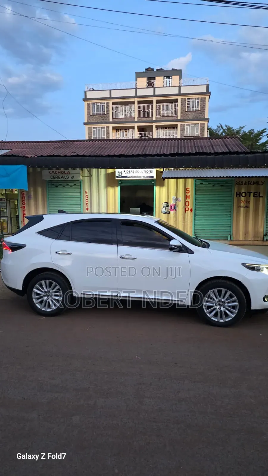 Toyota Harrier 2014 White