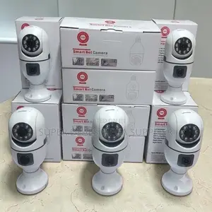 Exclusive Prices Intelligent PTZ Rotating Dual Lens Wifi Bulb Cameras