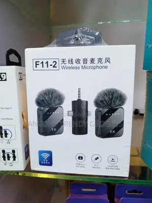 F11-2 Dual Clip-on Microphone for Vlogging Interviews