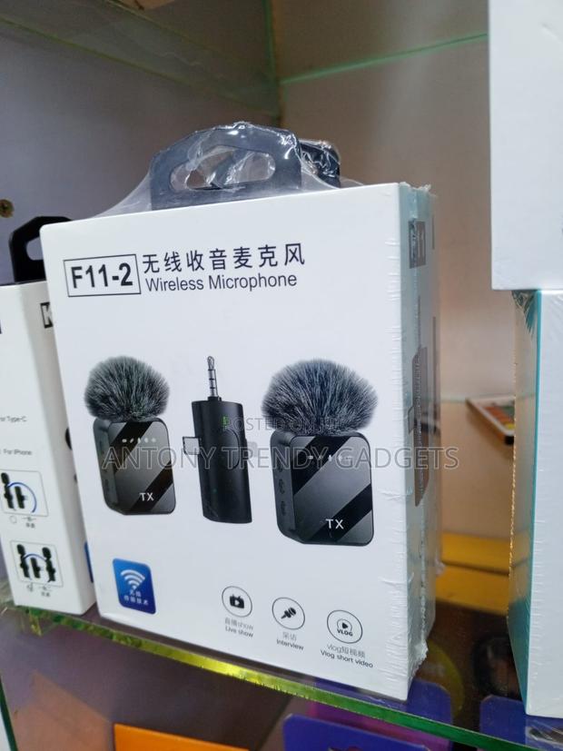 F11-2 Dual Clip-on Microphone for Vlogging Interviews - thumbnail 2