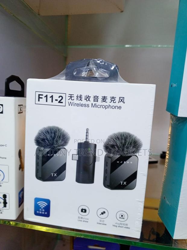 F11-2 Dual Clip-on Microphone for Vlogging Interviews - thumbnail 3
