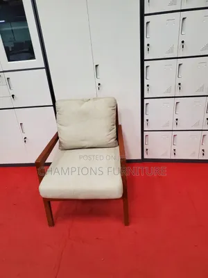 Wooden Accent Armchair
