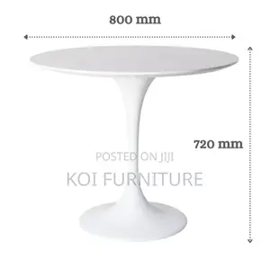 Coffee Table; Round Marble Execellence Coffee Table