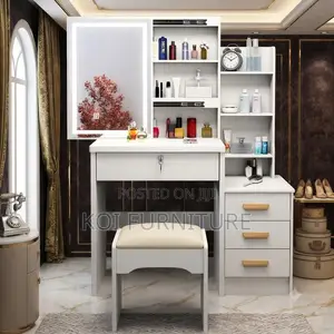 Dressers; Bedrooom White Dressing Room Table