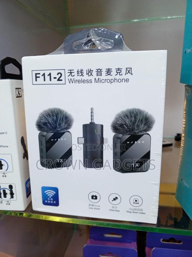 F11-2 Professional Wireless Microphone for YouTube TikTok - thumbnail 3