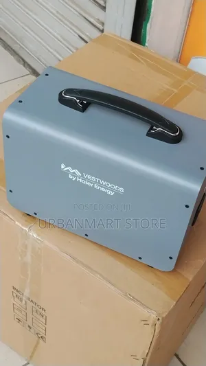 Haier 1kWh Portable Solar Ready Power Station, 500 Watts Output