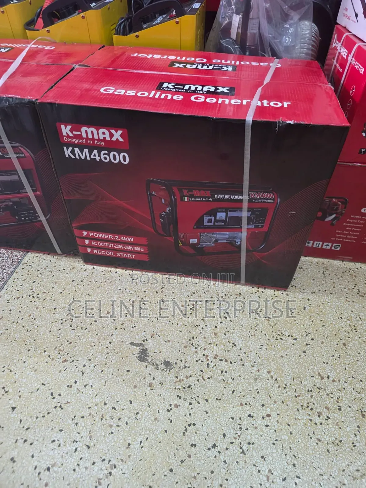 Kmax Gasoline Generator Km4600