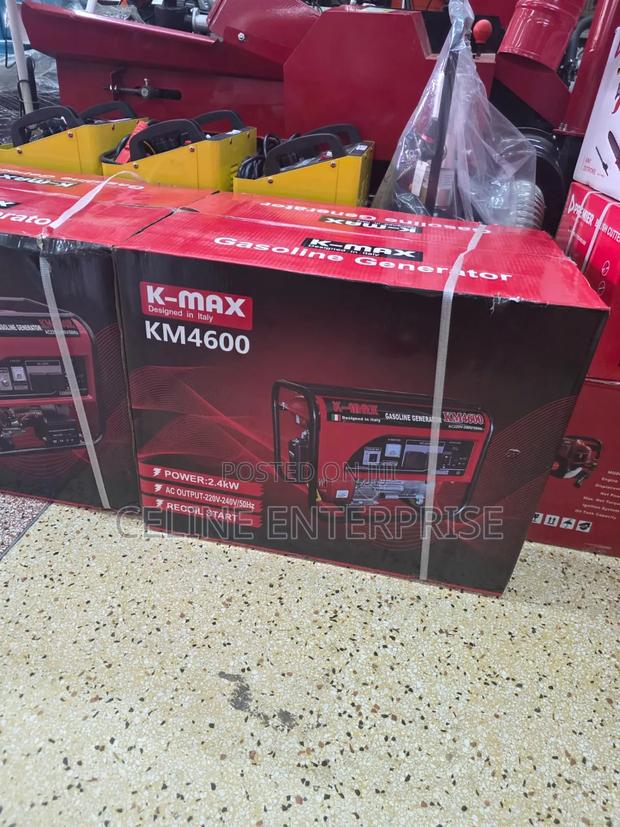 Kmax Gasoline Generator Km4600 - thumbnail 2