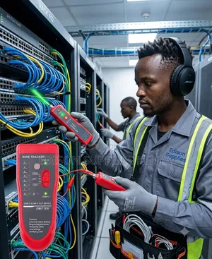 RJ11/RJ45 Lan Network Cable Detector With Tester