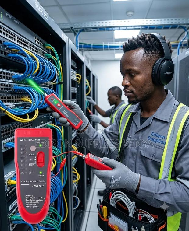 RJ11/RJ45 Lan Network Cable Detector With Tester