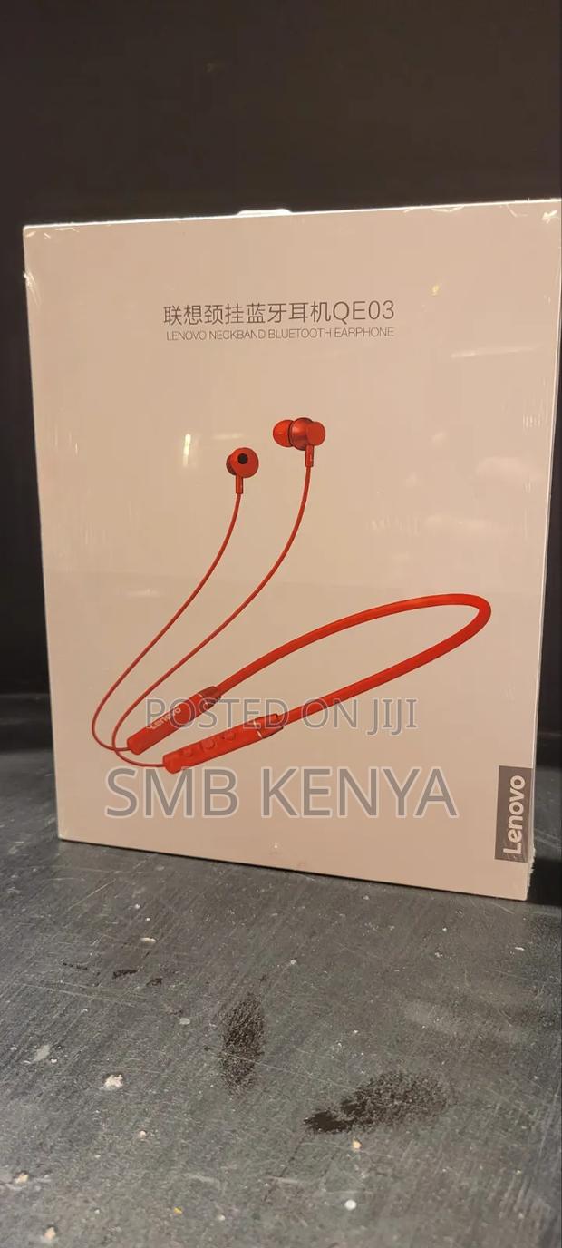Lenovo QE03 Wireless Bluetooth Neckband Earphones