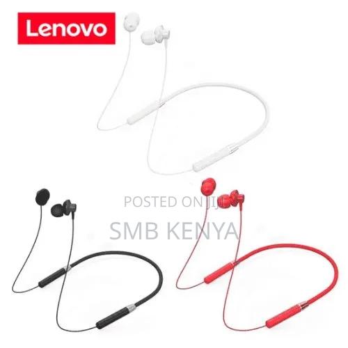 Lenovo QE03 Wireless Bluetooth Neckband Earphones - thumbnail 2