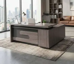 Office Desk : Executive 180CM L-Shape Desk