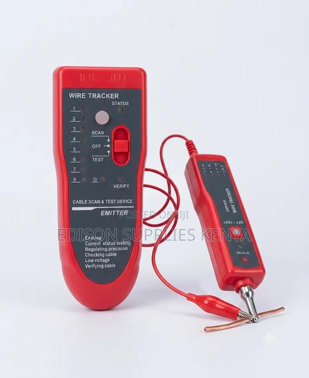 RJ11/RJ45 Lan Network Cable Detector With Tester - thumbnail 2