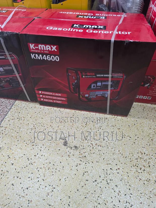 Portable Generator KMAX 4600E - main view
