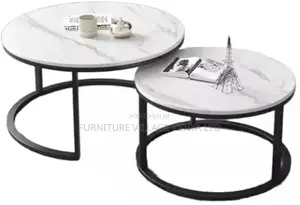 Coffee Table; 2 PCS Home-Office Coffee Table Set