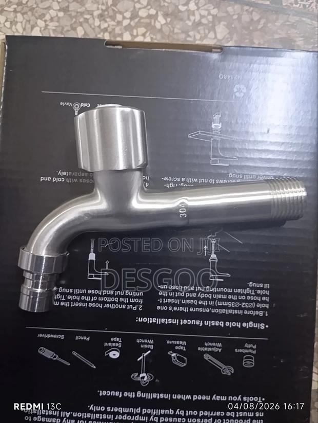 Wall Tap Stainless