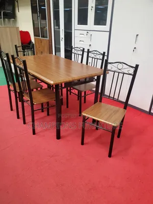 Brown 6-Seater Dining Set