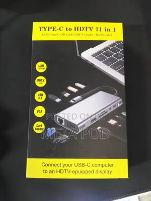 Type C to HDTV 11 in 1 Adapter