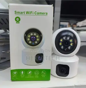 AI Motion Detection 4G Camera Dual Lens CCTV Camera