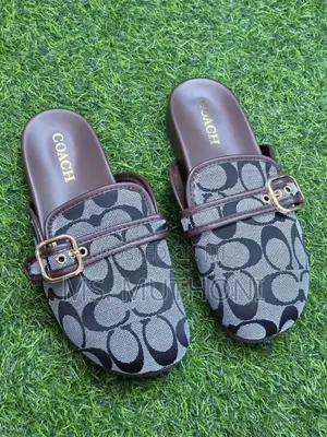 Ladies Coach Signature Jacquard Clogs.