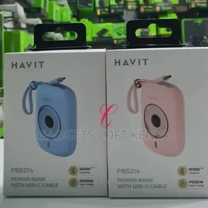 Havit PB5214 10000mAh *PD 35W* Fast Charging Power Bank