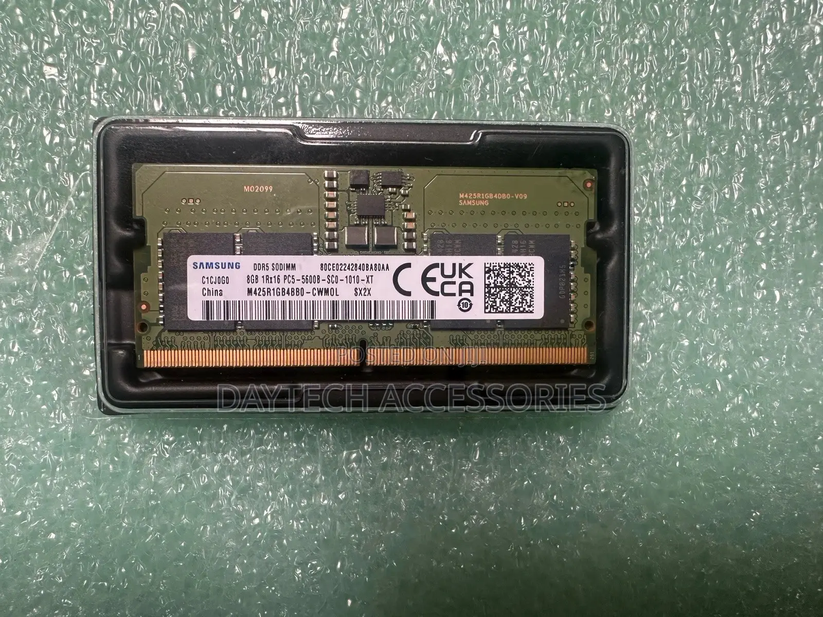 Samsung 8GB DDR5 5600MHz Laptop RAM (SO-DIMM) Module.