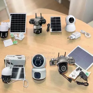 Audio Recording 4G Wifi Rotating Dual Triple Lens Solar Cameras