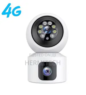 Full-Color Night Vision 4G Camera, Dual Lens Camera