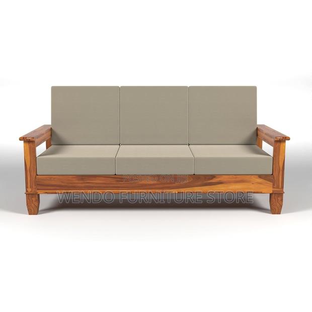 Sofa Set; Six Seaters Modern Rectangular Home Outdoor Sofa Set - thumbnail 3