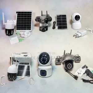 Quick Wake Up 4G Wifi Rotating Dual Triple Lens Solar Cameras