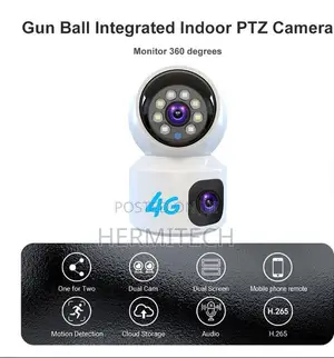 Remote Monitoring 4G Security Camera Sim Card Enabled, Sd Card Slot