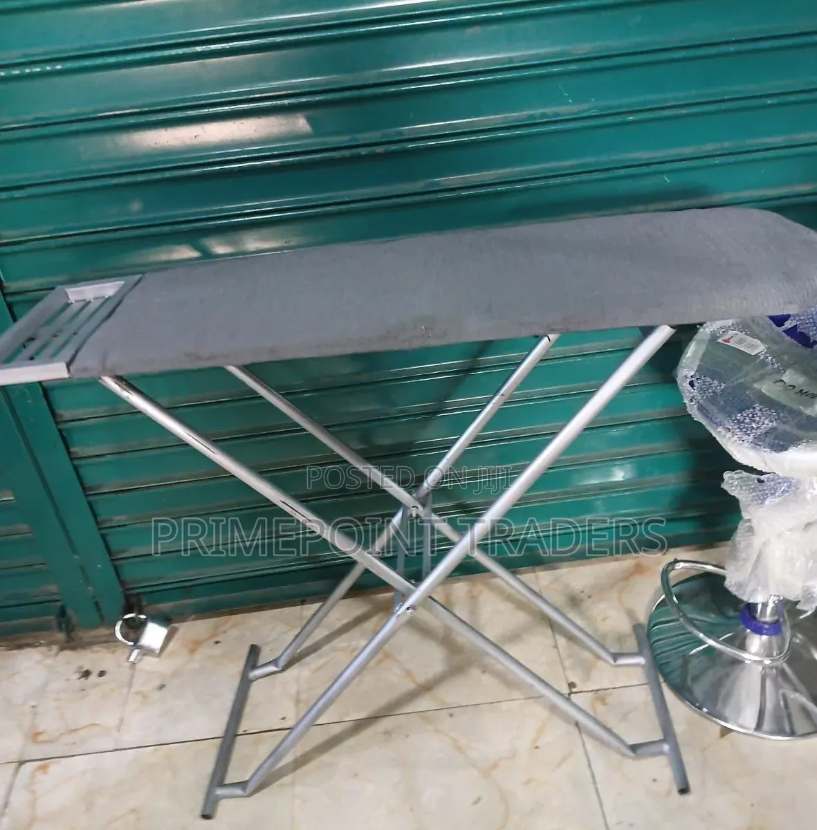 Heavy-Duty Metallic Ironing Board – Strong, Stable Durable