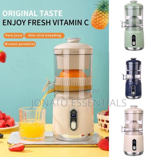 Electric Citrus Juicer Automatic Portable Orange Lemon Squeezer - main view