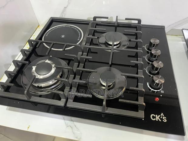 CKS 60cm 3gas and 1 Electric Hob