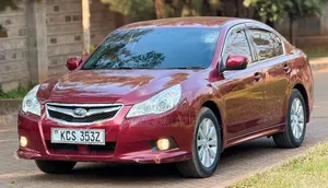 Subaru Legacy 2011 Red