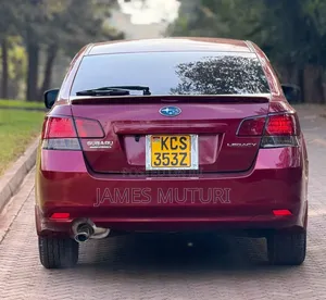 Subaru Legacy 2011 Red