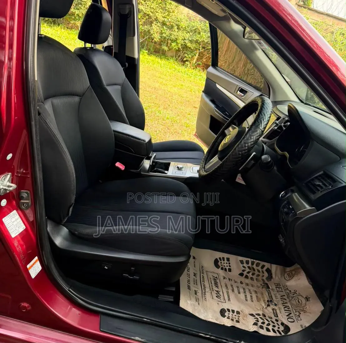 Subaru Legacy 2011 Red