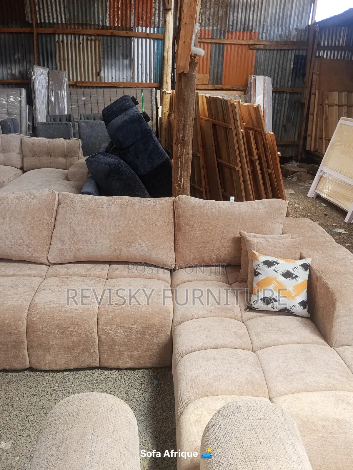 Sectional Semi Bubble Sofas