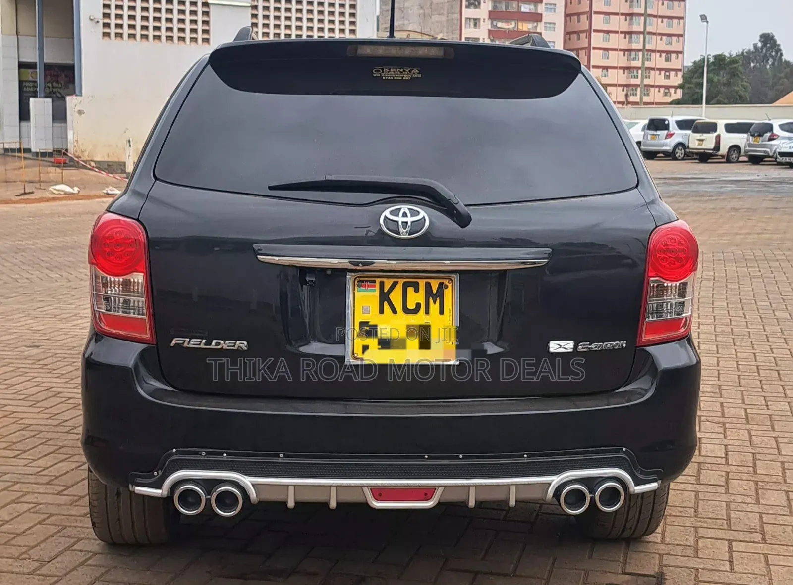 Toyota Corolla Fielder 2011 Black