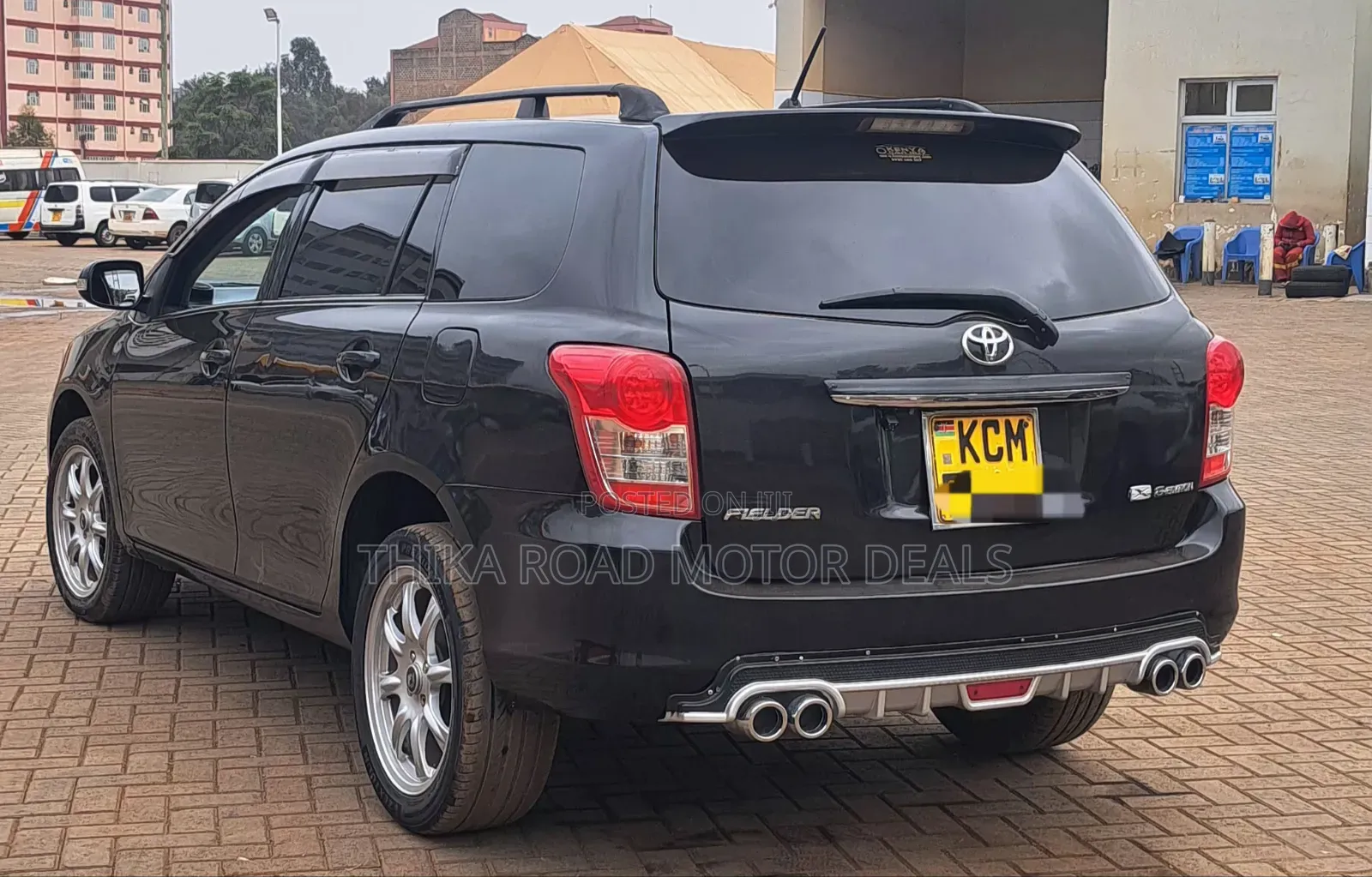 Toyota Corolla Fielder 2011 Black
